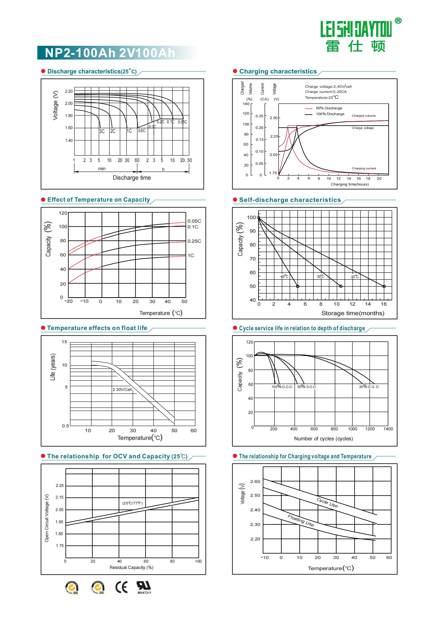 NP2-100 datasheet view 1